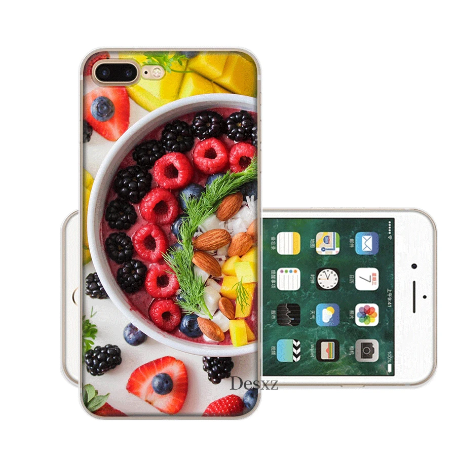 Чехол для мобильного телефона Desxz Food iPhone 6 6s 7 8 Plus 11 Pro X XS Max 5 5S SE |