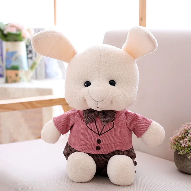 

30cm Kawaii Stuffed animals series Toys Stuffed Rabbit Pig Dolls Plush Exquisite High Quality toys Birthday Gift for Children
