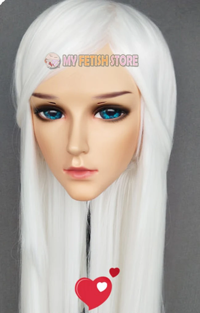 (Yao 01) Мужской/мальчик/мужчина половина головы маска кигуруми с BJD глаза Косплэй