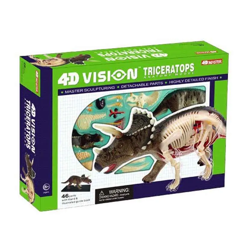 Обучающие Детские игрушки 4D моделирование динозавра модель mkd3 динозавр Юрского