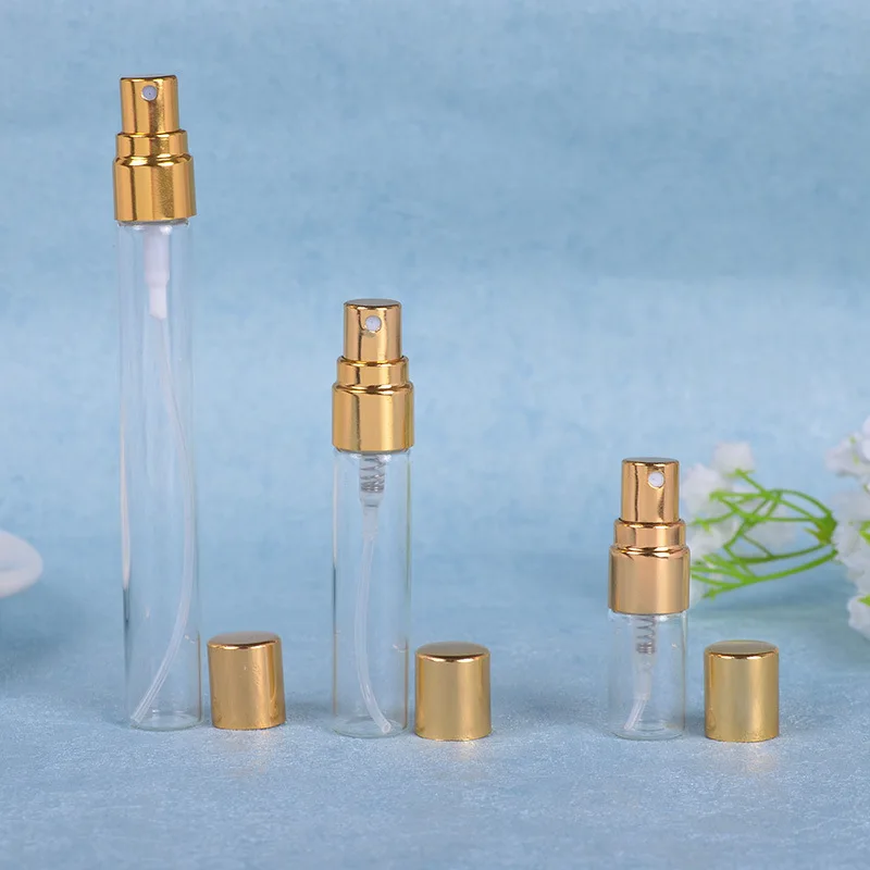MUB Fashion мини стеклянный флакон помпа для духов дорожный распылитель Parfum