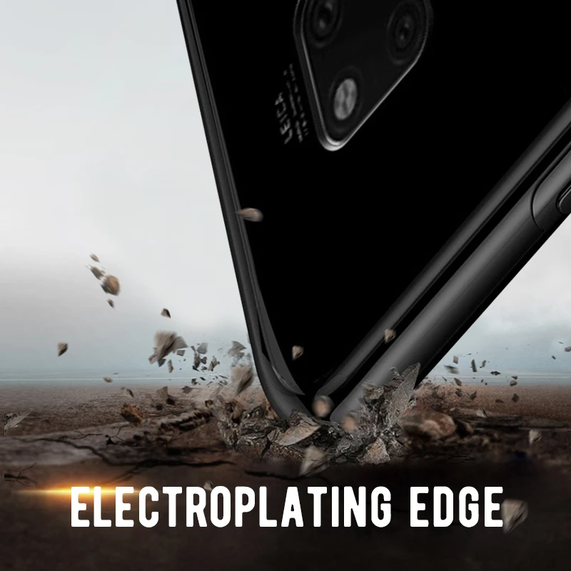 Electroplate Plating Soft TPU Case for Huawei Mate 20 Lite P20 10 Pro Y9 2019 P Smart P10 Plus X Capa |