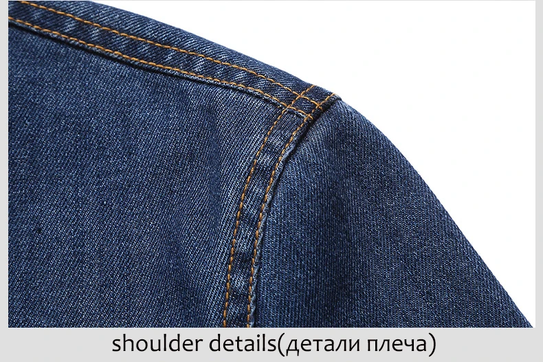 YIHUAHOO куртка мужская размера плюс 4XL 5XL Повседневная Весенняя Осенняя брендовая джинсовая куртка в ковбойском стиле с несколькими карманами Карго джинсовая куртка мужская BBZD-3219