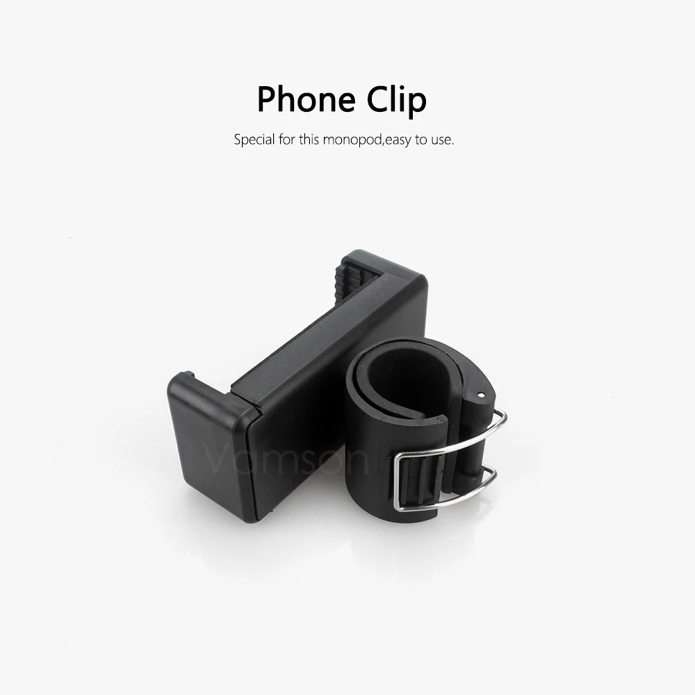 Vamson for Go Pro 6 Action Camera Surfing Diving Extendable Self selfie Stick Monopod For GoPro Hero 5 4 yi 4K | Электроника