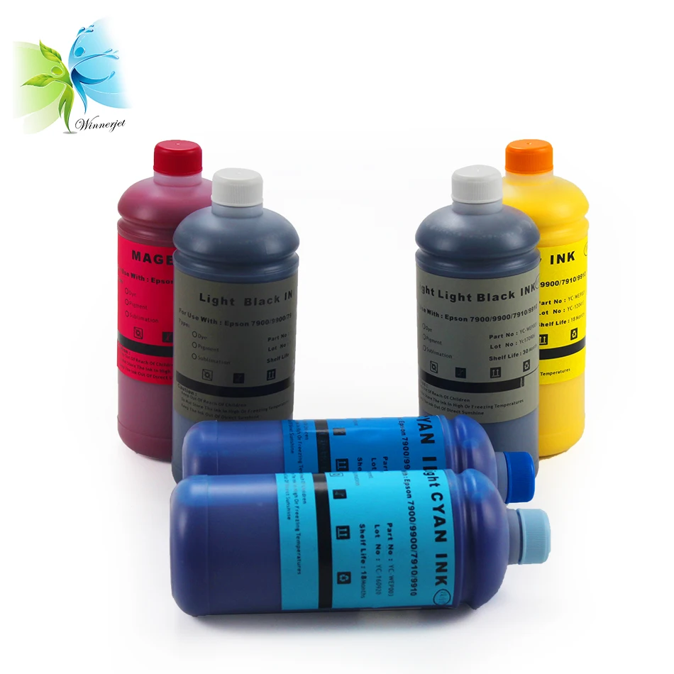 Пигментные чернила Winnerjet 11 цветов для принтера Epson Stylus Pro 7900 9900 7910 9910