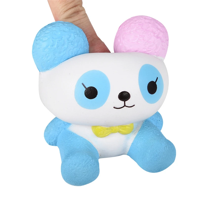 Милая кукла Jumbo Fat Panda Egg Squishy на ремешках для телефона украшение автомобиля