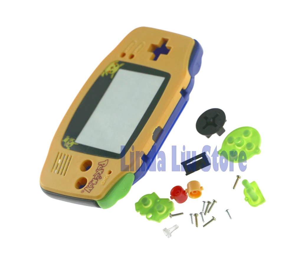 8 компл./лот для ограниченной замены корпуса чехол Nintendo GBA Gameboy Advance|Запасные части|