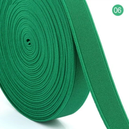 Color 6 as photo FISHWAVES 20 мм 13 цветов DIY Швейные принадлежности эластичная лента тесьма ручной работы пояс для одежды сумки Швейные Ремни Аксессуары - Цвет: Color 6 as photo