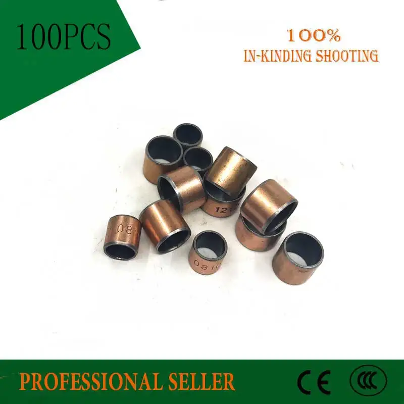 High quality SF-1 0605 6*8*5 oilless bush DU Self-lubricating bushing Sintered bush Size 6x8x5mm