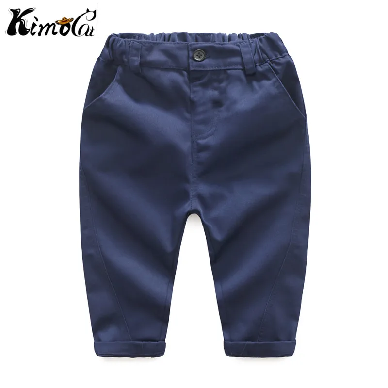 Kimocat new High quality autumn and winter gentleman long-sleeved bow tie casual trousers suit 3pcs(Jumpsuit + vest pants) |
