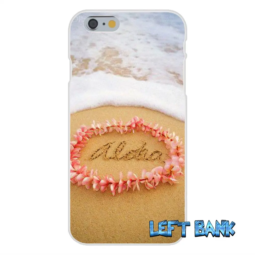 Для iPhone 4 4S 5 5S 5C SE 6 6S 7 Plus оригинальный Hawaii Aloha Beach Art Мягкий Силиконовый ТПУ