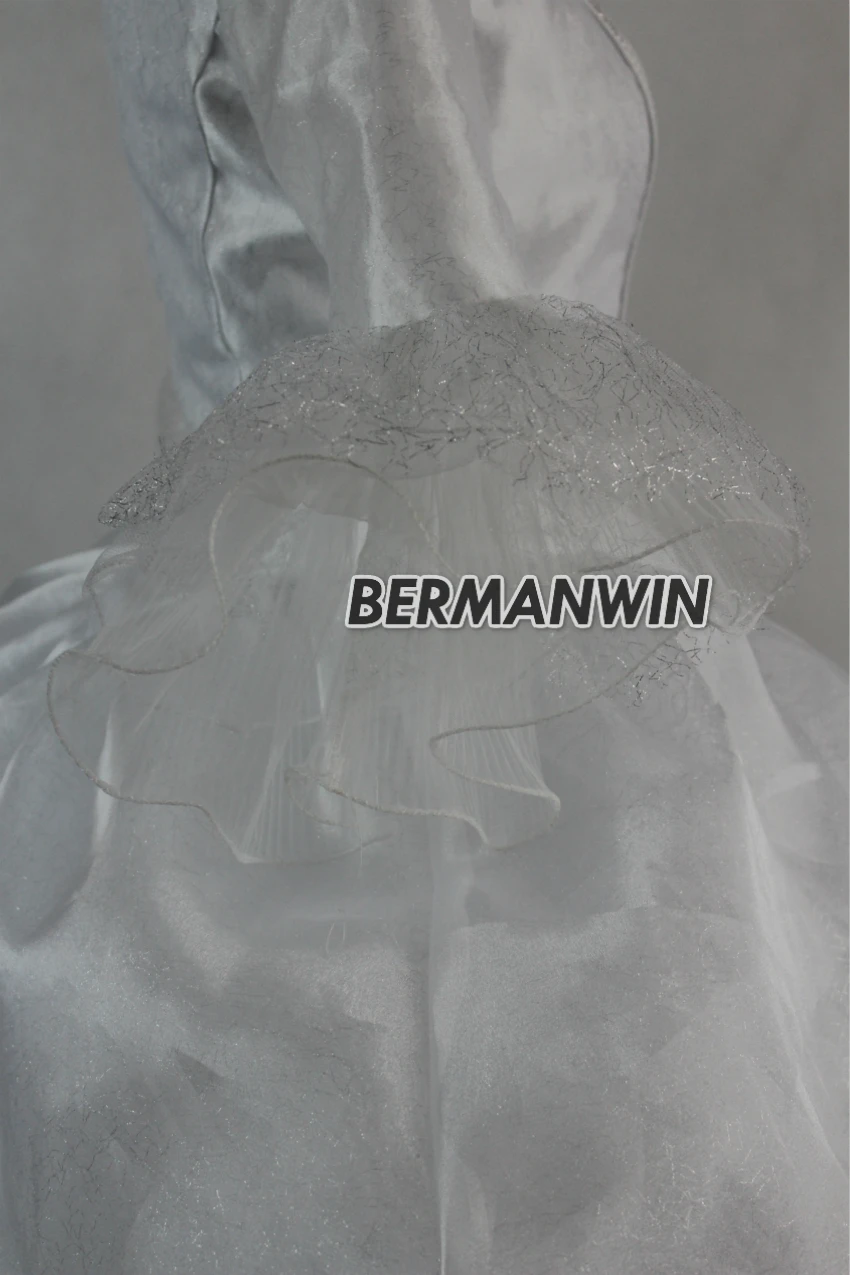 BERMANWIN высокое качество Золушка фея костюм крестницы взрослых для женщин белый нарядное платье Хэллоуин косплэй костюм