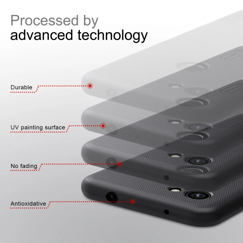 Супер матовый защитный чехол Nillkin для Google pixel 3a, Жесткий ПК, матовая задняя крышка Pixel 3a XL, Fundas, деловой чехол s
