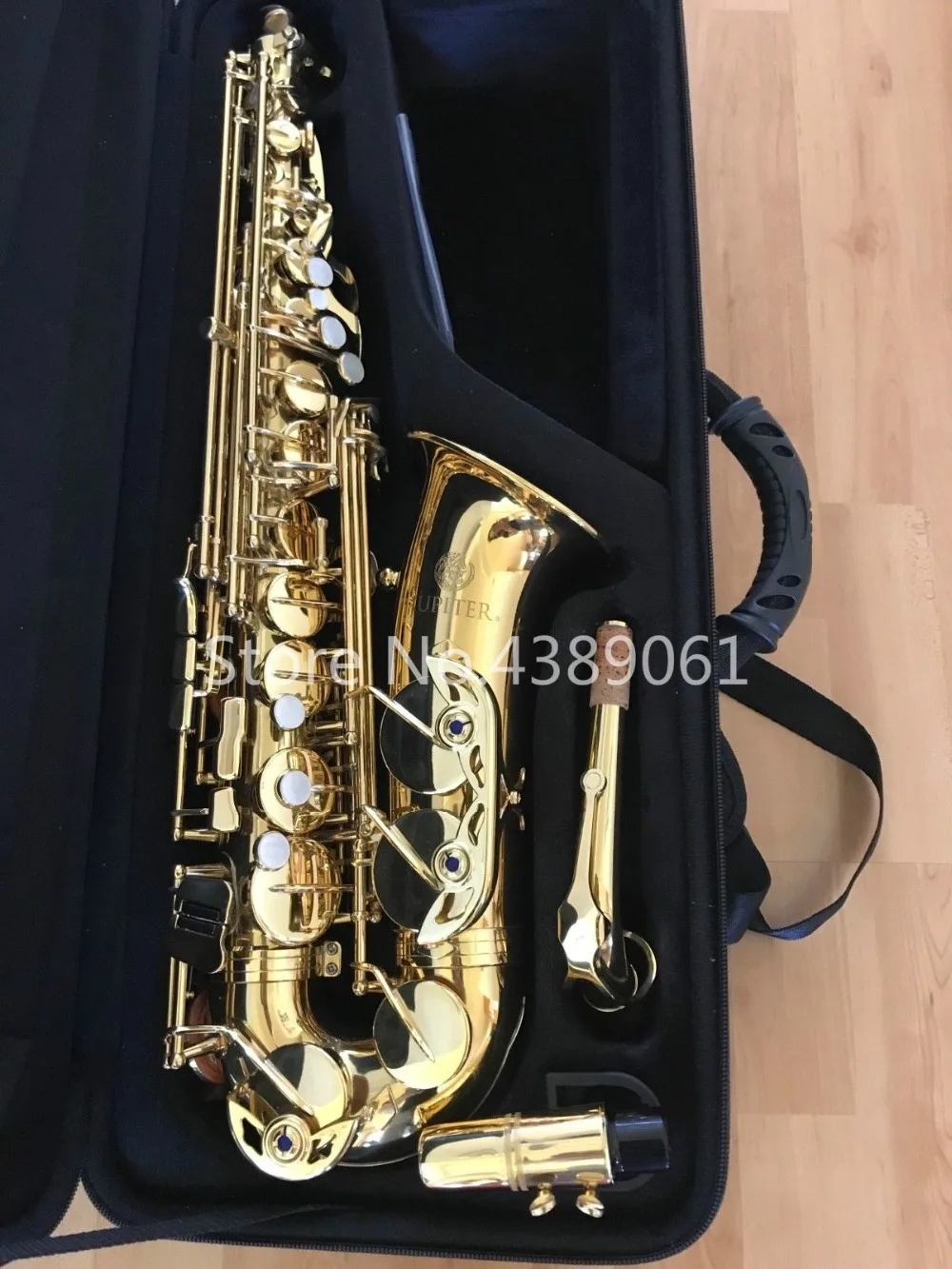 JUPITER JAS-769-II Alto Eb Tune саксофон бренд E плоский музыкальный инструмент латунный золотой лак саксофон с Чехол и аксессуары