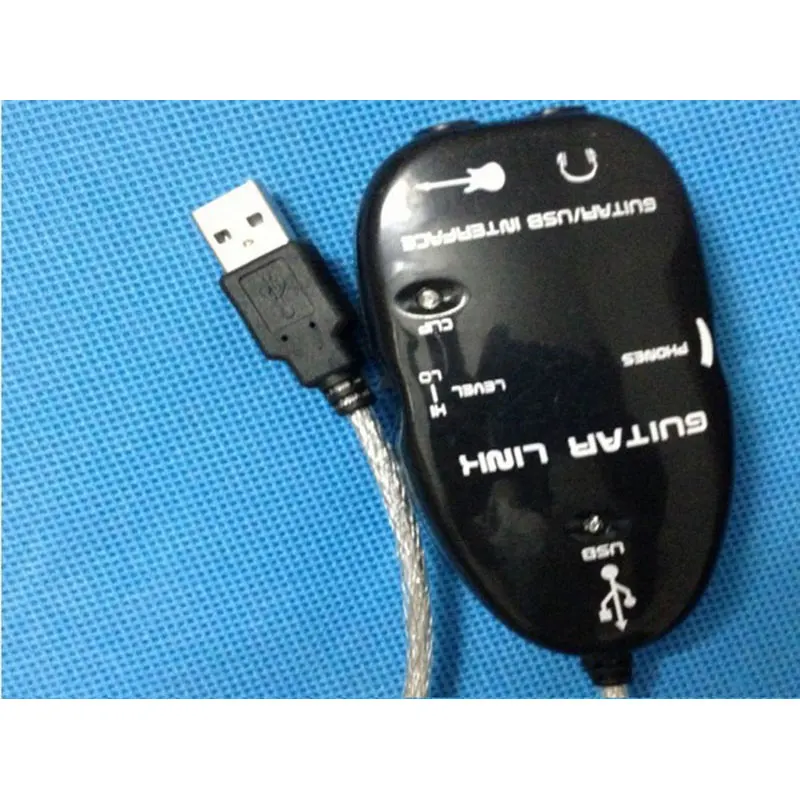 Новый кабель для подключения гитары к usb интерфейсу ПК ноутбука компьютера