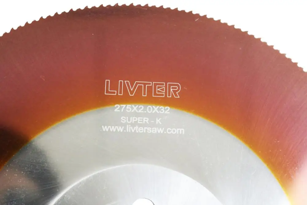 Полотно циркулярной пилы LIVTER Super K coating hss dmo5|Полотна для пил| |