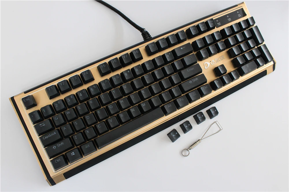 108/87 белый и черный толстый pbt колпачки OEM профиль Cherry MX Переключатель для