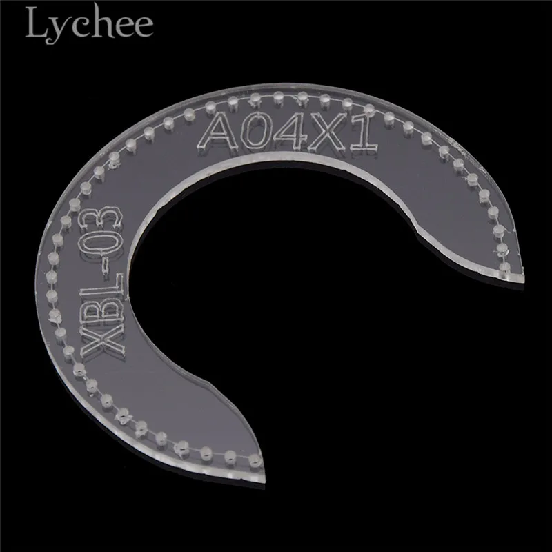 Акриловый трафарет Lychee Life мини бумажник с узором шаблон для мешка монет ручной