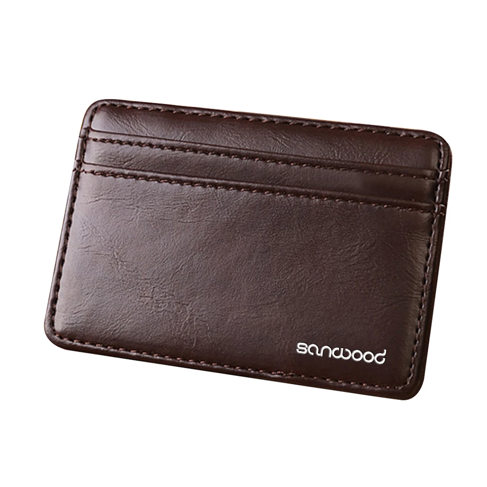 Лидер продаж модный новый мужской волшебный тонкий кошелек из искусственной