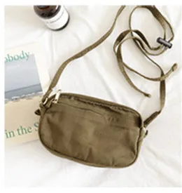 Зеленый Дизайнерские сумки через плечо для женщин bolsos mujer Модные женские серые парусиновые сумки через плечо маленькие сумки-мессенджеры для женщин - Цвет: Зеленый