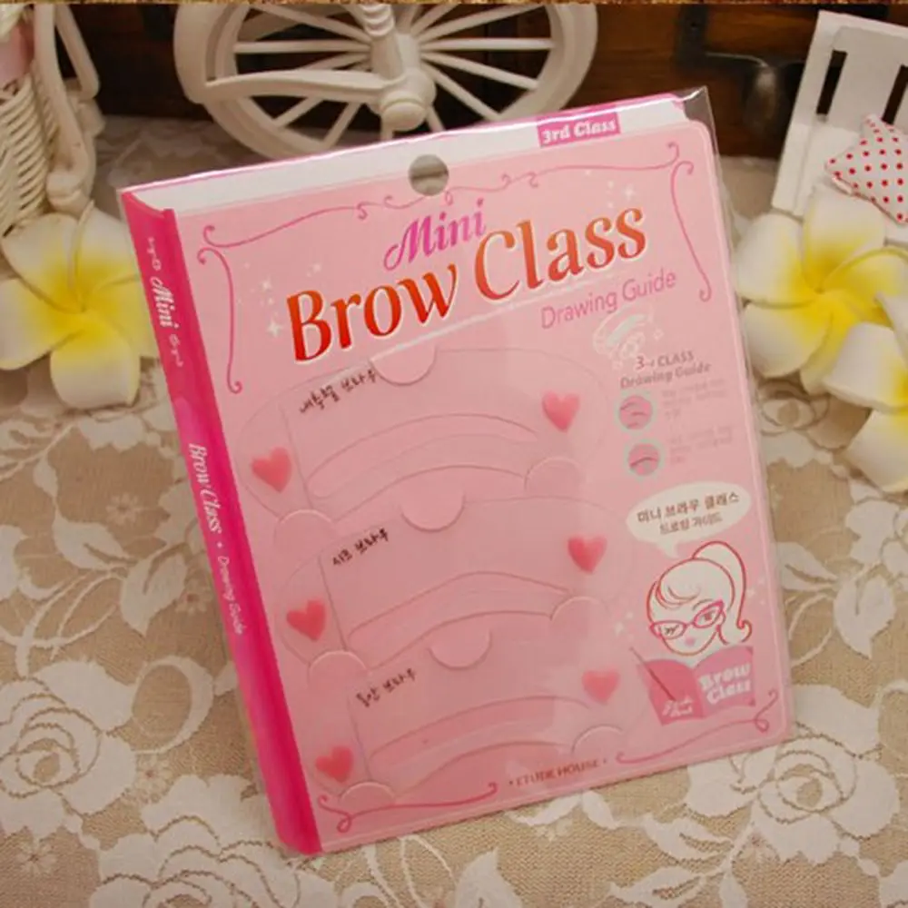 Многоразовые 3 вида стилей Классический DIY шаблон для бровей Уход Трафарет