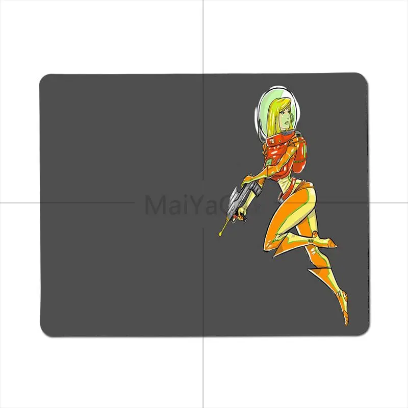 MaiYaCa новые печатные Metroid Samus индивидуальные коврики для мыши компьютерный Аниме