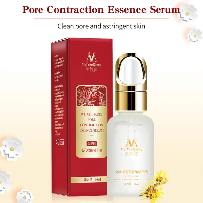 10 мл Сыворотка для лица гамамелиса увлажняющая сужение пор сыворотка контроль масла восстановление пор эссенция для лица Новинка
