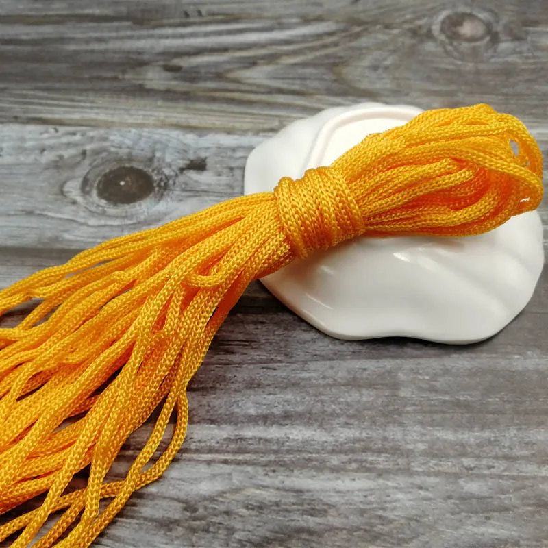 Light Orange 100 футов(30 м) диа. 3 мм браслет из Паракорда, шнур для кемпинга, веревка для одежды, шнур для выживания, парашют - Цвет: Light Orange