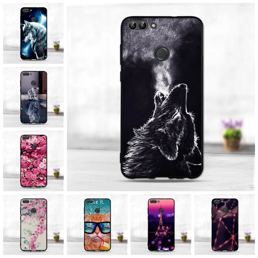 Чехол для мобильных телефонов Huawei P умный чехол мягкий силиконовый из ТПУ Enjoy 7 s