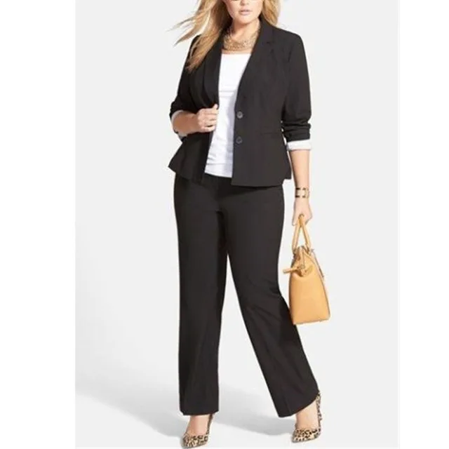Женские деловые костюмы из 2 предметов черные пиджак + брюки Tuxe odos на заказ|jacket pant
