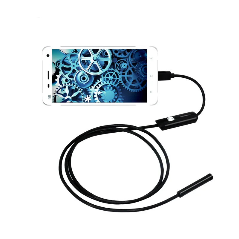 Водонепроницаемый мини эндоскоп для Android бороскоп 7/8 мм с USB кабелем и камерой Wi Fi
