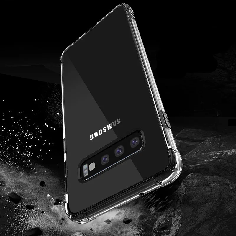 Чехол для Samsung Galaxy S10 Plus мягкий силиконовый чехол из ТПУ Lite S3 A8 S8 S9 S7 Edge A7 2018