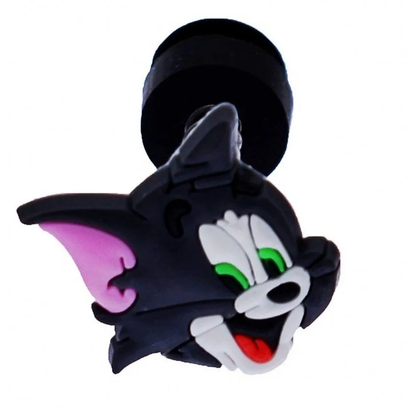 4 шт./компл. трясущиеся аксессуары для обуви с изображением кота и мышки пляжные