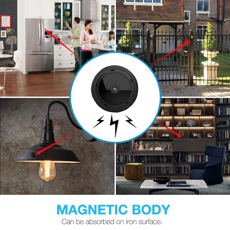 Meichun мини камера wifi 2MP 1080 P сенсор портативная безопасности маленькая секретная