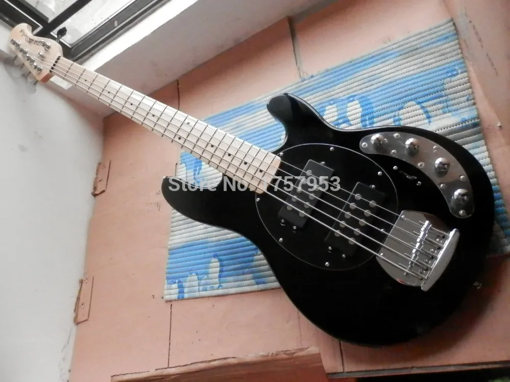 Фабрика заказной магазин 2015 новейший Ernie Ball Musicman Sting Ray 5 струн 9 в активный пикап