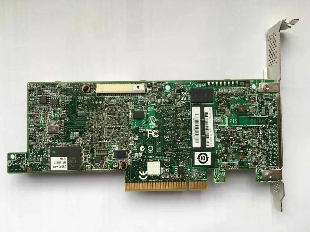 Контроллер LSI MegaRAID 9271 8i PCI E 3 0 8 портов 6 Гбит/с SATA/SAS Raid 1 ГБ кэш памяти|pci-e 3.0|controller