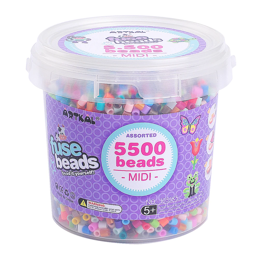 

5500 шт. Artkal Beads bucket Set Perler Hama Beads