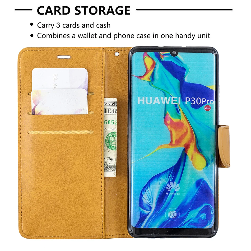 Чехол для телефона huawei p Smart Z Y9 Honor 10 Lite P20 Plus Nova 3i кожаные чехлы для huawei p30 pro роскошный Магнитный флип-чехол