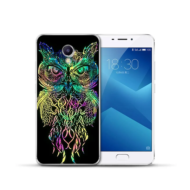 0118 Роскошная Сова Звездная блаженная любовь одинокая для Meizu M3S M5 M5S M5C M6 M3 M5 M6 Note U10 U20 чехол силиконовый чехол Capinha Etui - Цвет: 0118
