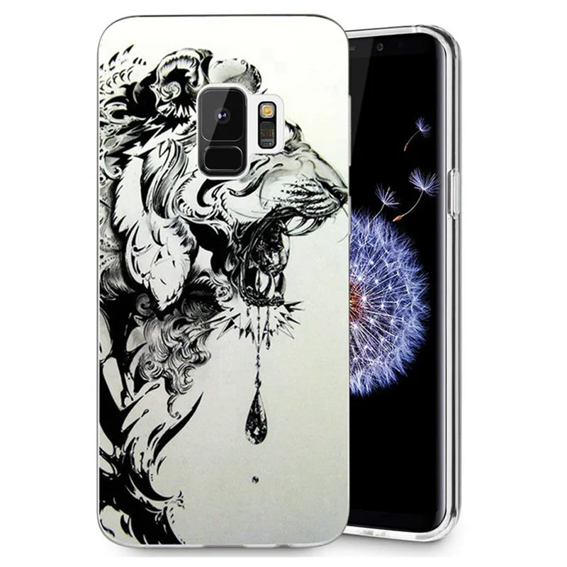 Чехол для samsung Galaxy S3 S9 S9Plus S8 плюс S7 edge Note 8 ТПУ красоты девочек с пандой котом