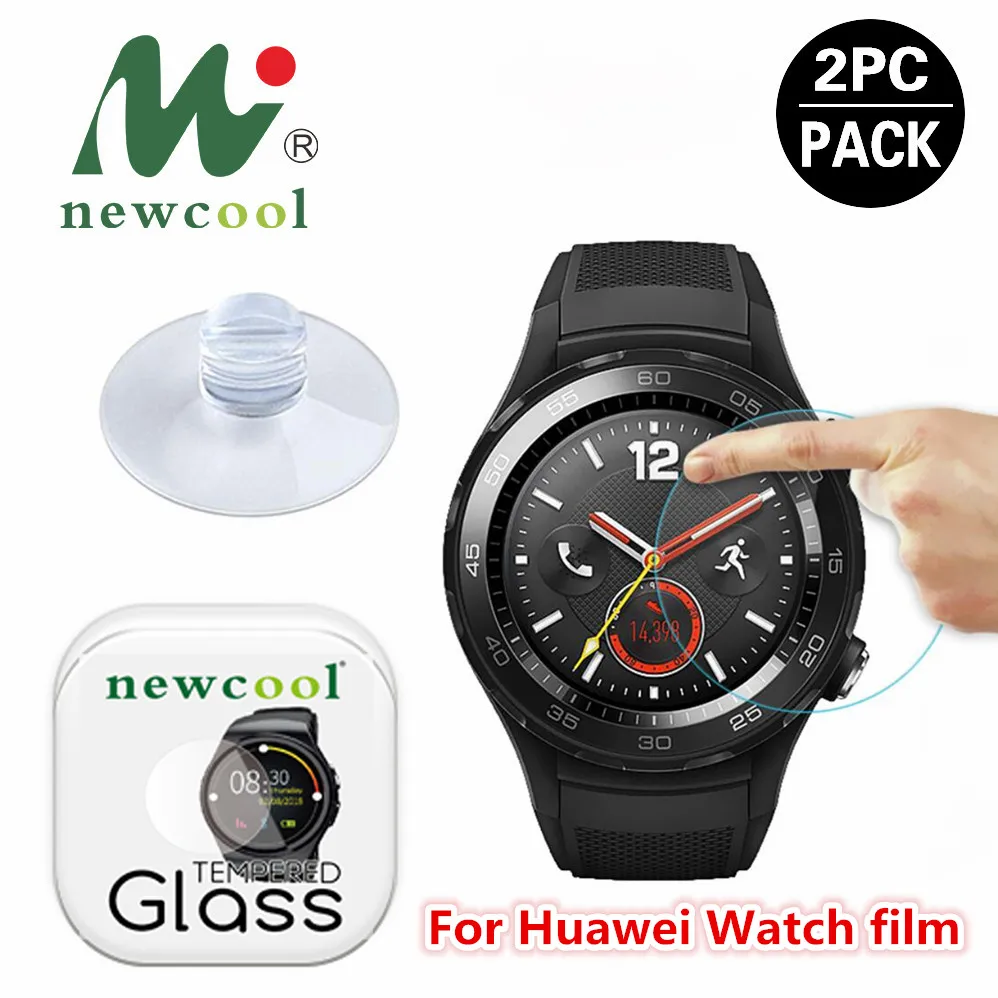 2 шт. протектор экрана из закаленного стекла для huawei Watch1/2/3/Pro 2018 пленка часов Honor