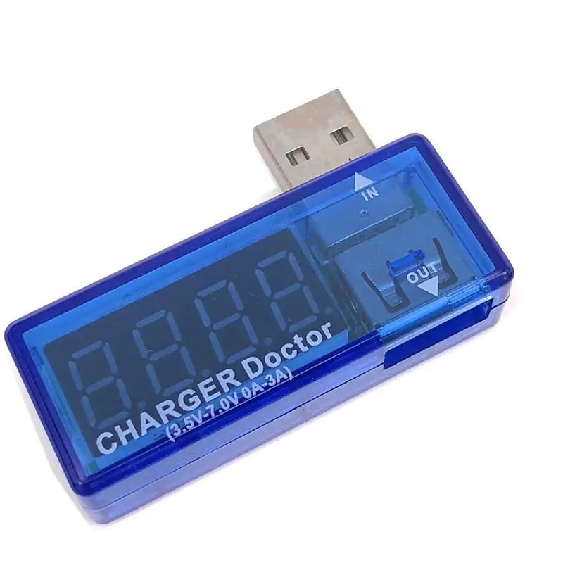 Цифровой USB мобильное зарядное устройство измеритель напряжения тока мини