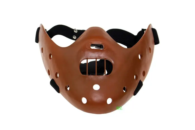 Маска для косплея Ганнибала маска из смолы Хэллоуина кино тишина ягнят маски