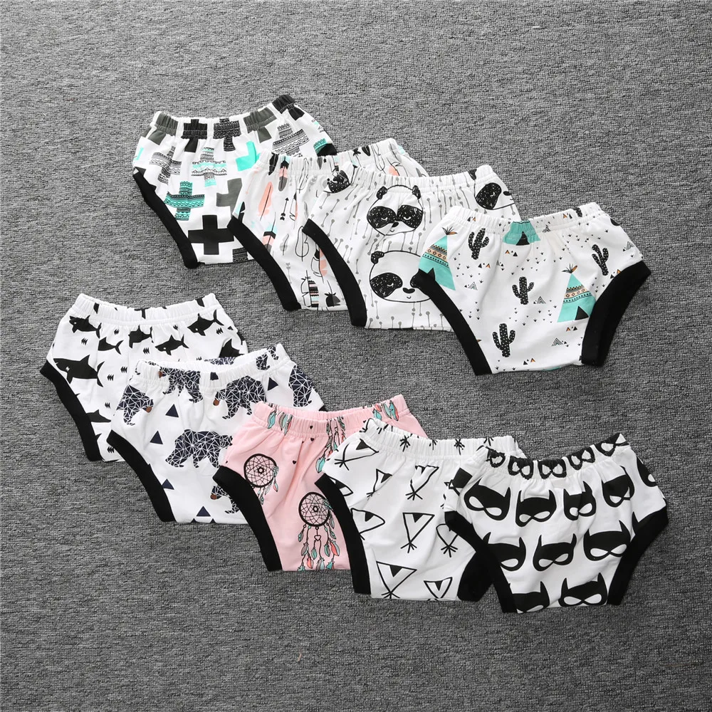 Модные детские шаровары с рисунком панды рыбки волка высокого качества для