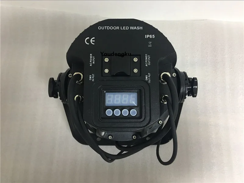 6 шт. 18x10 Вт Водонепроницаемый led par 4в1 rgbw dmx par64 свет Открытый 64 | Освещение