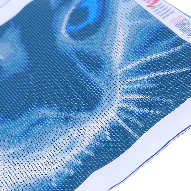 Новый креативный холст для масла магический куб круглый бриллиант черно белый