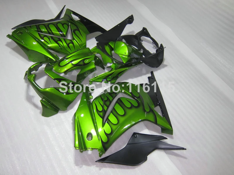 Подходит для Kawasaki Ninja Обтекатели 250r 2008 2014 литье под давлением 08 14 черный цвет