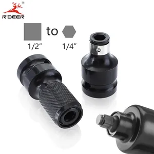 Переходник для отвертки, адаптер для шестигранного ударного отвертки размером от 12 до 14 дюймов