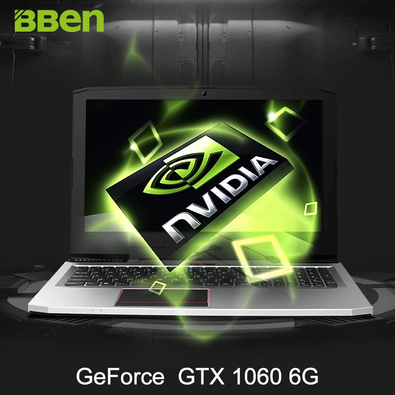 BBEN G16 15 6 &quotWindows 10 Intel I7 7700HQ Процессор NVIDIA GTX1060 GDDR5 грамм FHD1920 * 1080 32 г DDR4 ОЗУ