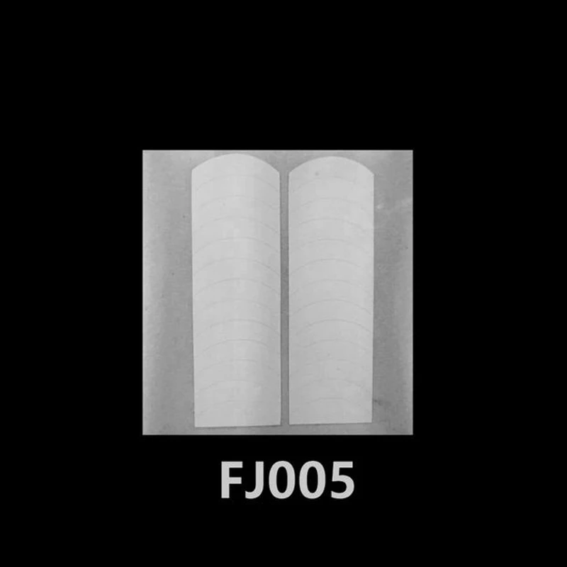 FJ005 Арт, наклейки для ногтей французские советы руководство маникюрные наклейки для ногтей форма бахрома Руководство DIY шаблон 3D Виниловые наклейки инструмент для укладки - Цвет: FJ005